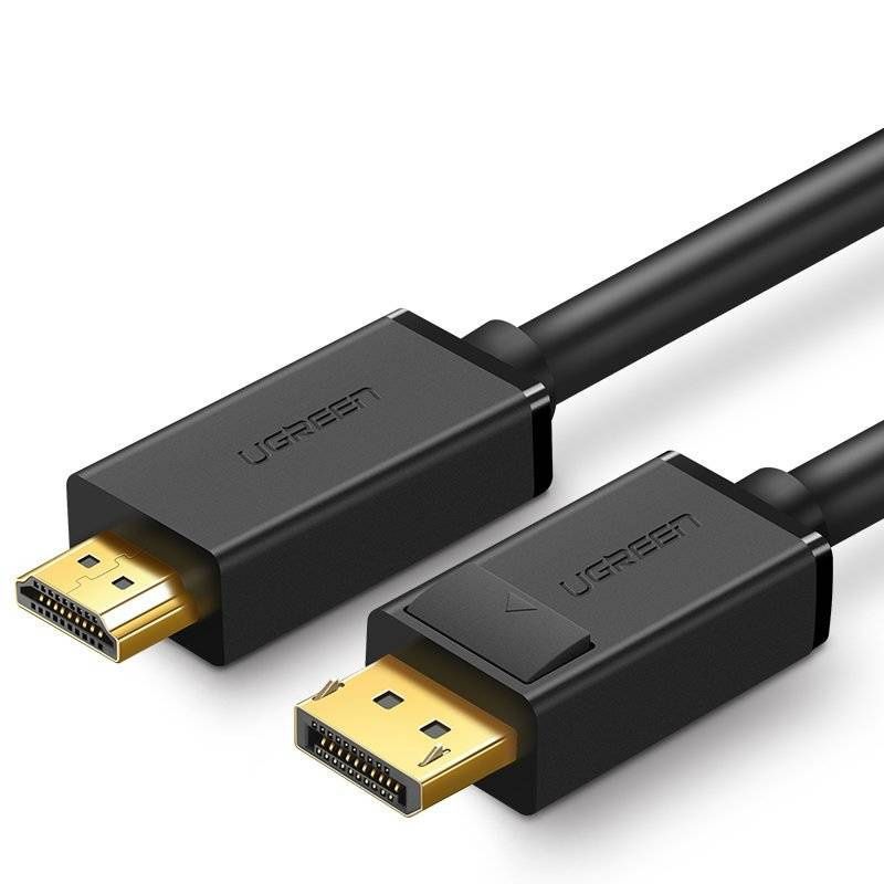 Alternative view of UGREEN - 單向 DisplayPort 轉 HDMI 線 4K 30Hz 32 AWG 1.5m 黑色 | DP101/ 10239