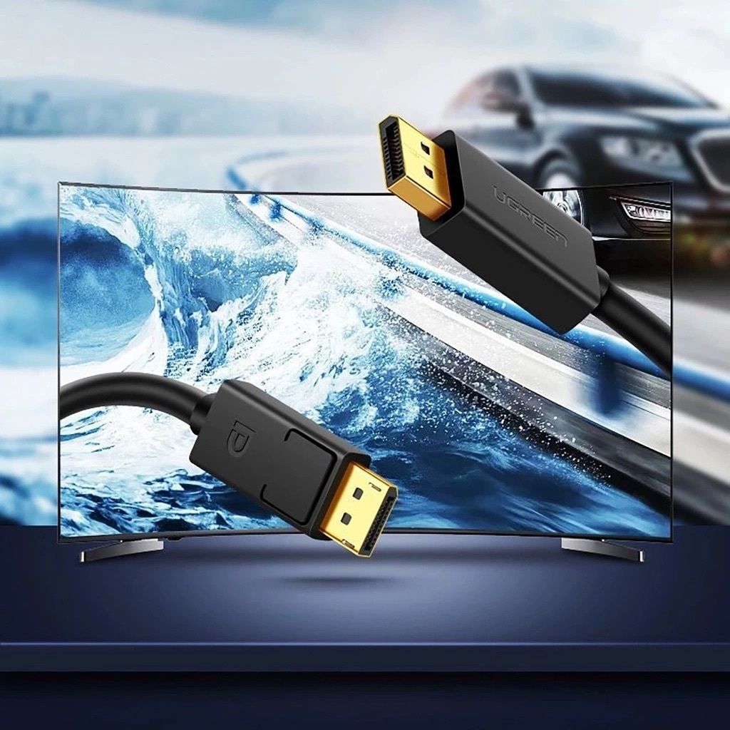 UGREEN 8211 DisplayPort 8211 DisplayPort 連接線 DP102 4K 黑色 15米  DP102 10245