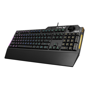 ASUS 華碩 TUF Gaming K1 RGB 防水薄膜遊戲鍵盤