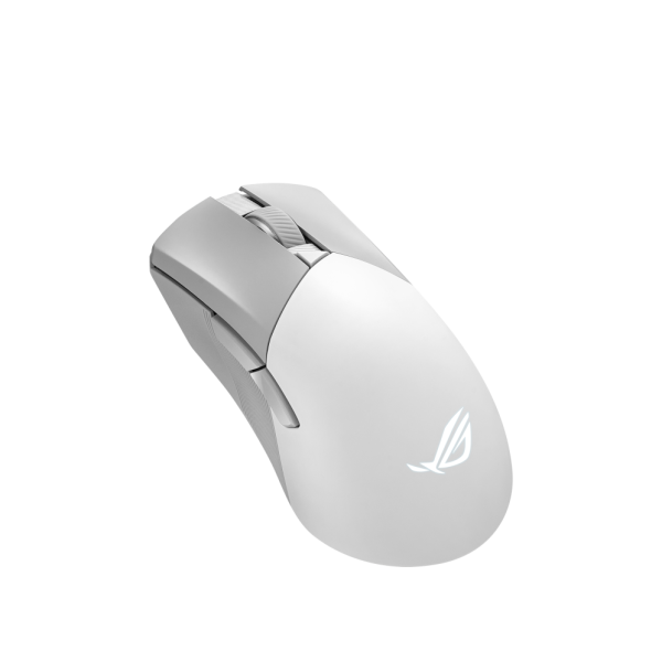 ASUS 華碩 ROG Gladius III Wireless AimPoint 無線電競滑鼠 (白色)