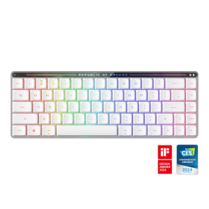 ASUS 華碩 ROG Falchion RX Low Profile 光學矮軸 65% 精巧無線電競鍵盤 (青軸)