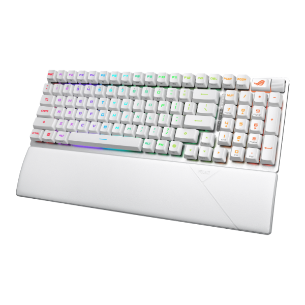 ASUS 華碩 ROG Strix Scope II 96 Wireless RX 光學紅軸機械式鍵盤 (白色) - Image 2