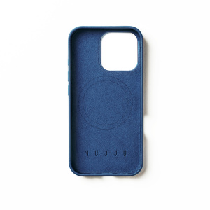 Alternative view of MUJJO - 全皮套手機殼兼容MagSafe適用於iPhone 16 Pro - 藍色
