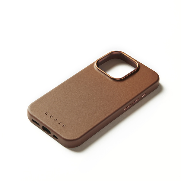 MUJJO - 全皮套手機殼兼容MagSafe適用於iPhone 16 Pro - 啡色 - Image 3