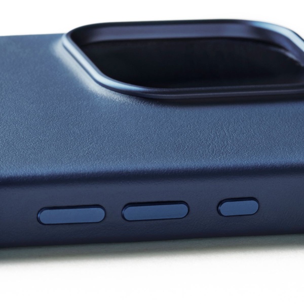 MUJJO - 全皮套手機殼兼容MagSafe適用於iPhone 16 Pro Max - 藍色 - Image 3