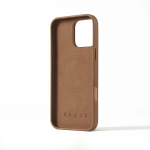Alternative view of MUJJO - 全皮套手機殼兼容MagSafe適用於iPhone 16 Pro Max - 啡色