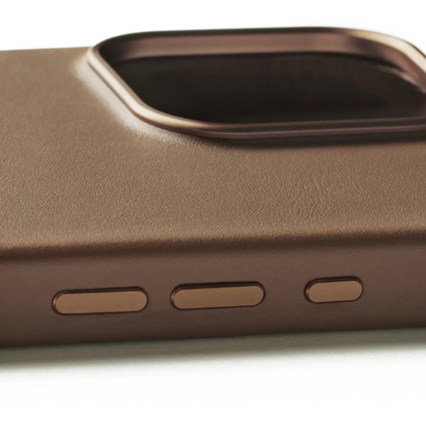 MUJJO - 全皮套手機殼兼容MagSafe適用於iPhone 16 Pro Max - 啡色 - Image 6