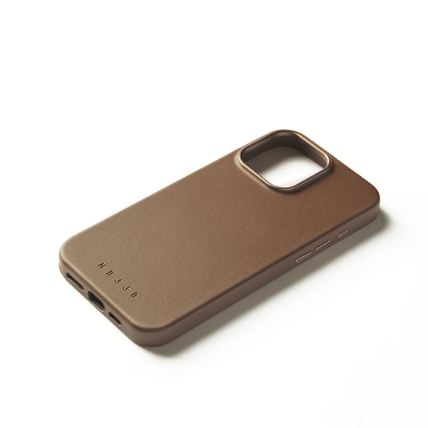 MUJJO - 全皮套手機殼兼容MagSafe適用於iPhone 16 Pro Max - 啡色 - Image 4