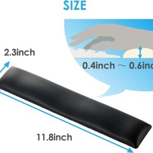 ELECOM  palm rest FITTIO系列 舒適小型手腕墊長款黑色