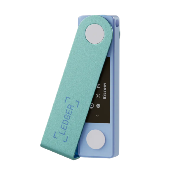 LEDGER – NANO X 藍牙冷錢包 手指錢包 - Bitcoin Wallet 比特幣 離線錢包 - 淡綠色
