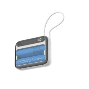 Idmix 8211 Q10 Pro IV 磁吸無線充電移動電源 10000mAh  Samsung 授權 21700 鋰聚電池  PD 45W快充  3C CCC 認證電池 8211 白色