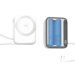 Idmix 8211 Q10 Pro IV 磁吸無線充電移動電源 10000mAh  Samsung 授權 21700 鋰聚電池  PD 45W快充  3C CCC 認證電池 8211 白色