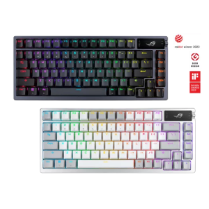 ASUS 華碩 M701 ROG AZOTH NX RGB Storm軸無線機械式電競鍵盤 (白色)