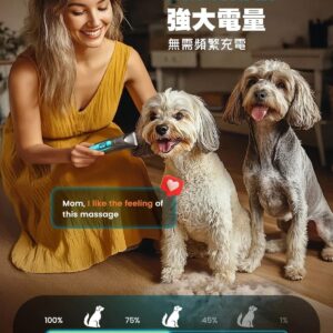 ONEISALL 4合1寵物修剪套裝 FC10  4種多功能模式  指甲磨  55db 靜音運行  香港行貨