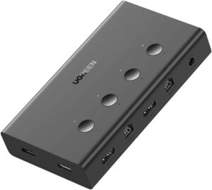 Ugreen 4進1出 HDMI KVM 切換器  CM293 70439