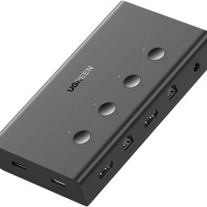 UGREEN 8211 4進1出 HDMI KVM 切換器  CM293 70439