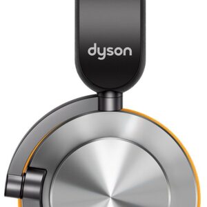 Alternative view of Dyson OnTrac™ 降噪耳機 (CNC 亮銀色 - 包括：亮麗黃耳墊及CNC 亮銀色外殼)