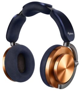Dyson OnTrac™ 降噪耳機 (CNC 亮銅色 - 包括：普魯士藍耳墊及CNC 亮銅色外殼)