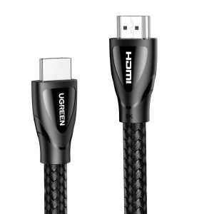 Ugreen HDMI 2.1 HDR 8K 60Hz、4K 120Hz 強化尼龍編織電纜 5米 | HD140 / 80405