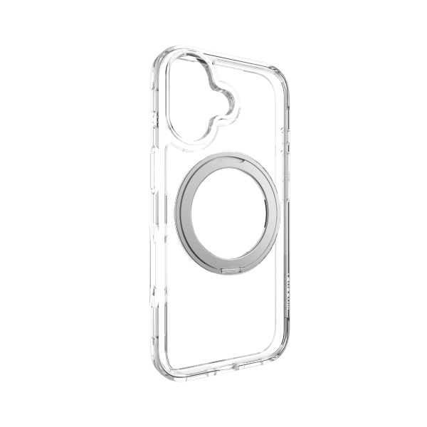 MAGEASY iPhone 17 - MagStand 360 M 磁吸旋轉支架防摔手機殼（支援MagSafe）- 透明 - Image 4