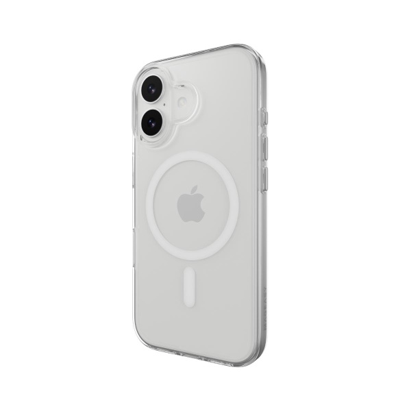 MAGEASY iPhone 17 - Bright M 不發黃軍規磁吸透明殼（支援MagSafe）- 透明/白磁圈 - Image 2