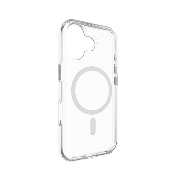 MAGEASY iPhone 17 - Bright M 不發黃軍規磁吸透明殼（支援MagSafe）- 透明/白磁圈 - Image 6