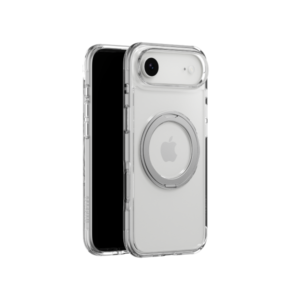 MAGEASY iPhone Air - MagStand 360 M 磁吸旋轉支架防摔手機殼（支援MagSafe）- 透明 - Image 4