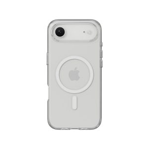 MAGEASY iPhone Air- Bright M 不發黃軍規磁吸透明殼（支援MagSafe）- 透明/白磁圈