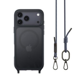 MAGEASY iPhone 17 Pro Max 8211 Roam M 城市漫遊超軍規防摔掛繩手機殼支援MagSafe- 午夜敏銳靛