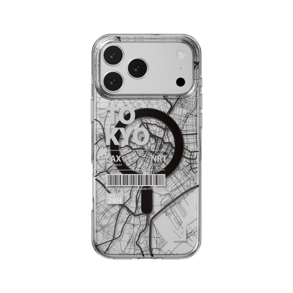 MAGEASY iPhone 17 Pro Max - Urban M 3D 視覺防摔手機殼（支援MagSafe）- 東京
