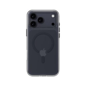 MAGEASY iPhone 17 Pro Max 8211 Bright M 不發黃軍規磁吸透明殼支援MagSafe- 透明午夜磁圈