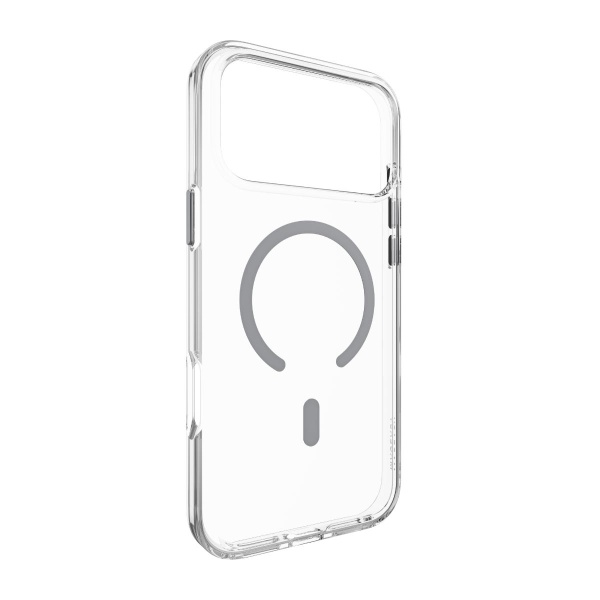 MAGEASY iPhone 17 Pro Max - Bright M 不發黃軍規磁吸透明殼（支援MagSafe）- 透明/迷霧磁圈 - Image 6