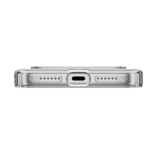 MAGEASY iPhone 17 Pro - Max Bright M 不發黃軍規磁吸透明殼（支援MagSafe）- 透明/白磁圈 - Image 5