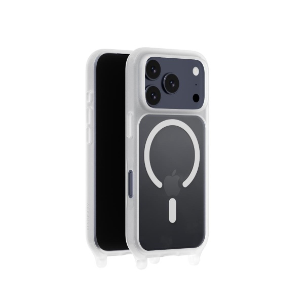 MAGEASY iPhone 17 Pro - Roam M 城市漫遊超軍規防摔掛繩手機殼（支援MagSafe）- 透明/沉穩黑 - Image 6