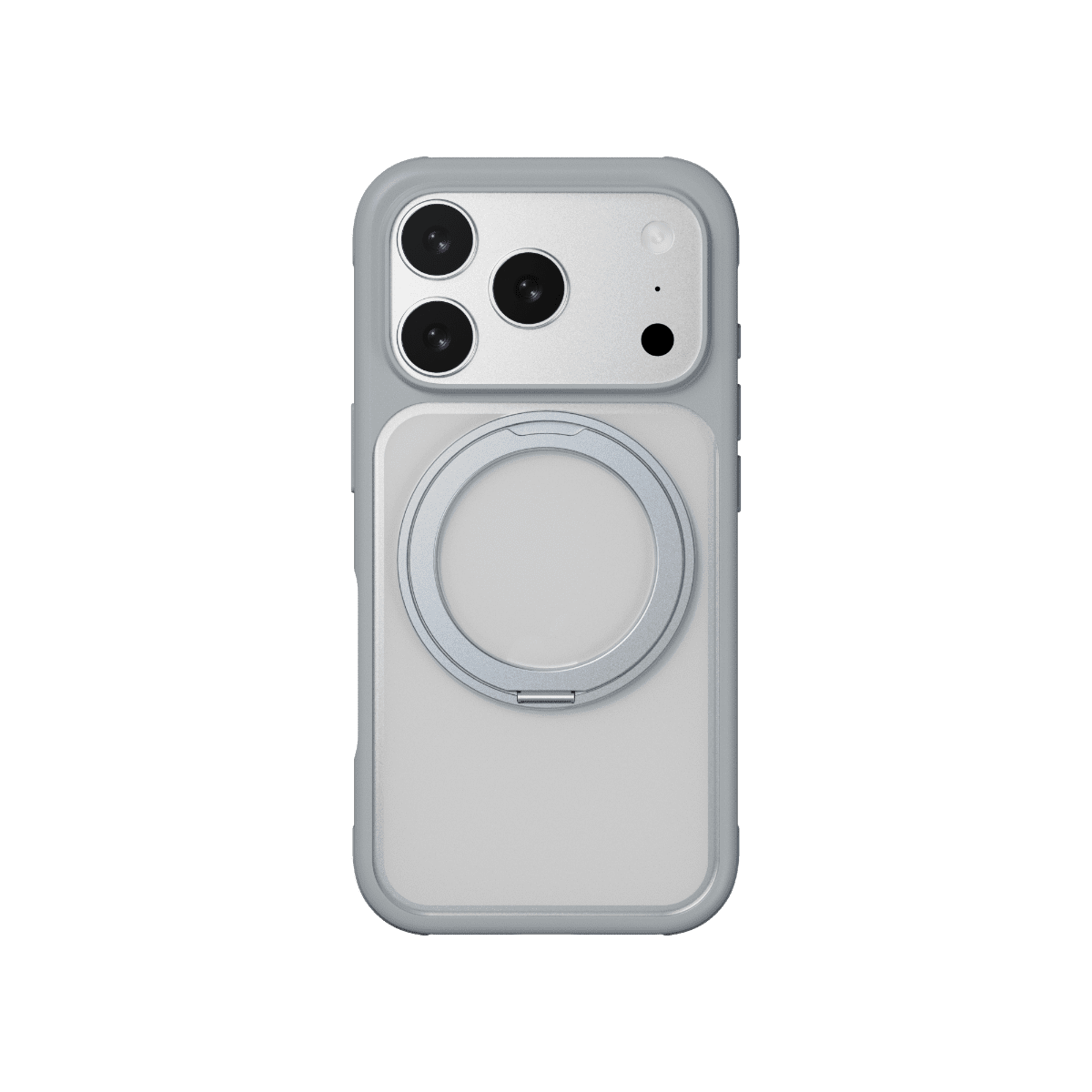MAGEASY iPhone 17 Pro 8211 MagStand 360 M 磁吸旋轉支架防摔手機殼支援MagSafe- 迷霧