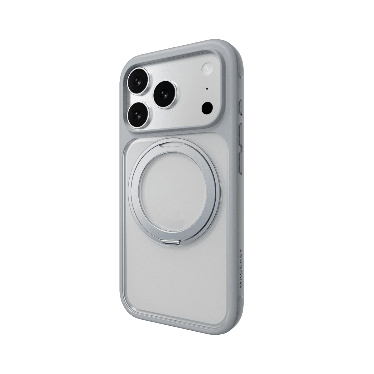 MAGEASY iPhone 17 Pro 8211 MagStand 360 M 磁吸旋轉支架防摔手機殼支援MagSafe- 迷霧