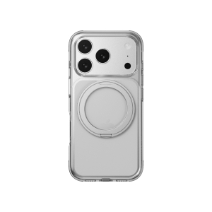 MAGEASY iPhone 17 Pro 8211 MagStand 360 M 磁吸旋轉支架防摔手機殼支援MagSafe- 透明