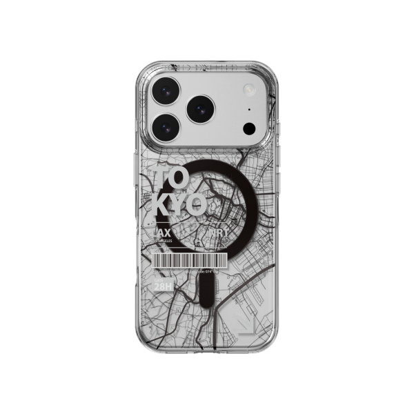 MAGEASY iPhone 17 Pro - Urban M 3D 視覺防摔手機殼 (支援MagSafe) - 東京