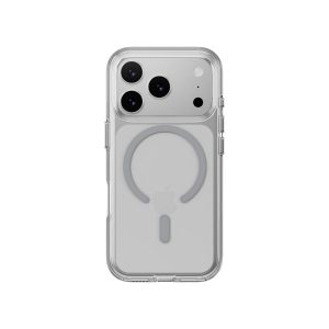 MAGEASY iPhone 17 Pro 8211 Bright M 不發黃軍規磁吸透明殼支援MagSafe- 透明迷霧磁圈