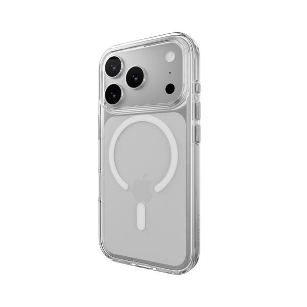 MAGEASY iPhone 17 Pro - Bright M 不發黃軍規磁吸透明殼（支援MagSafe）- 透明/白磁圈 - Image 7