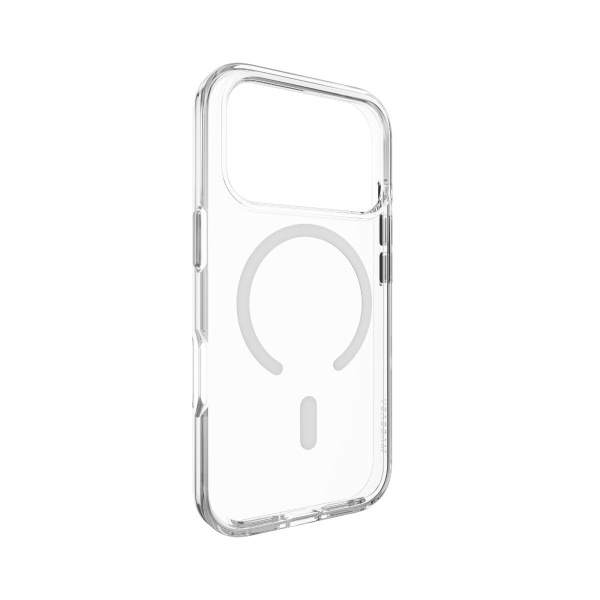 MAGEASY iPhone 17 Pro - Bright M 不發黃軍規磁吸透明殼（支援MagSafe）- 透明/白磁圈 - Image 6