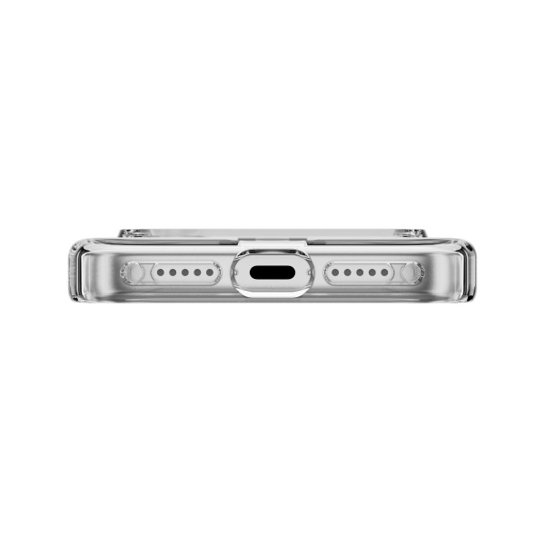 MAGEASY iPhone 17 Pro - Bright M 不發黃軍規磁吸透明殼（支援MagSafe）- 透明/白磁圈 - Image 5