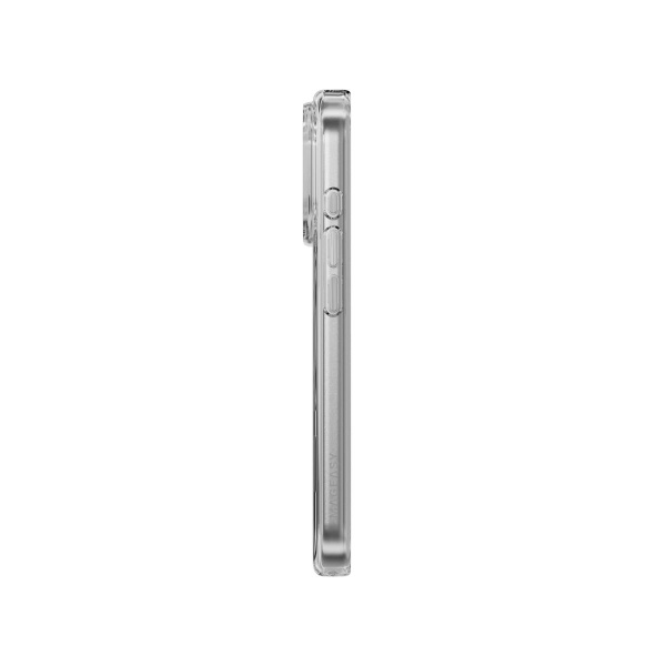 MAGEASY iPhone 17 Pro - Bright M 不發黃軍規磁吸透明殼（支援MagSafe）- 透明/白磁圈 - Image 4