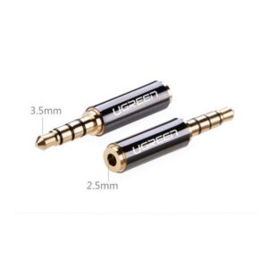 Ugreen 35mm公對25mm母轉接頭 Jack  Mini Jack  20502