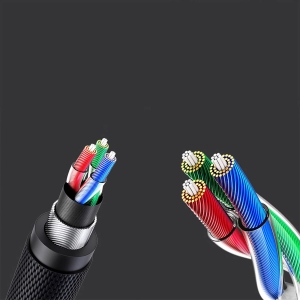 Ugreen AUX 35mm TRRS 麥克風音頻線 公-公 2米 黑色 AV183 20782
