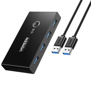 Ugreen 8211 USB 30 切換器2 台電腦共享 4 個 USB 端口USB 切換器  US216 30768