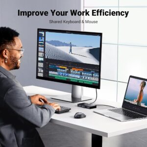 Ugreen 8211 USB 30 切換器2 台電腦共享 4 個 USB 端口USB 切換器  US216 30768