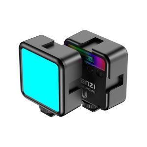 ULANZI 優籃子 VL49RGB 迷你便攜式LED補光燈 8211 黑色 雙色溫 3 種燈光模式 CRI高達95 2500-9000K色溫 800lux 48542002-2287