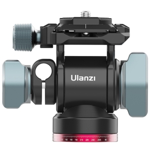 ULANZI 優籃子 U-190 小型液壓雲台 8211 黑色 高性能液壓阻尼系統 阿卡標準快拆板 48909001-2895