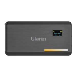ULANZI 優籃子 VL200 雙色溫補光燈 8211 黑色  柔光效果  適用於直播與攝影  CRI高達90  2500K至9000K  550-750lux  48998001-2481